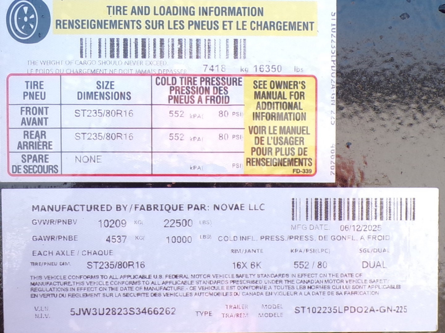 New 2025 Sure-Trac 8.5 x 23+5 HD LP GN 22.5K Deckover Trailer - 262