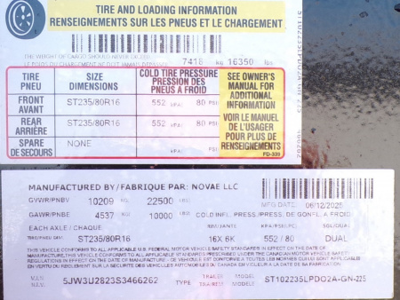 New 2025 Sure-Trac 8.5 x 23+5 HD LP GN 22.5K Deckover Trailer - 262