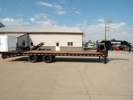 New 2025 Sure-Trac 8.5 x 23+5 HD LP GN 22.5K Deckover Trailer - 262
