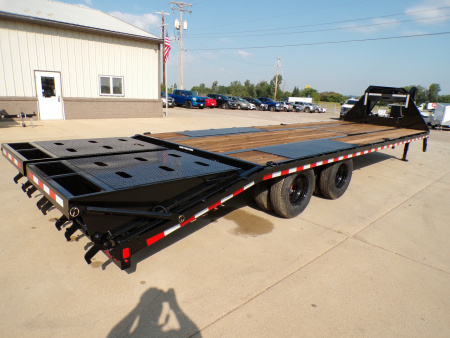New 2025 Sure-Trac 8.5 x 23+5 HD LP GN 22.5K Deckover Trailer - 262