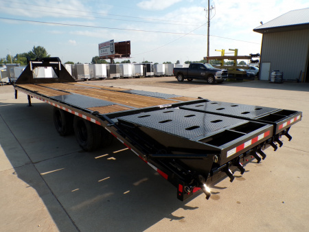 New 2025 Sure-Trac 8.5 x 23+5 HD LP GN 22.5K Deckover Trailer - 262