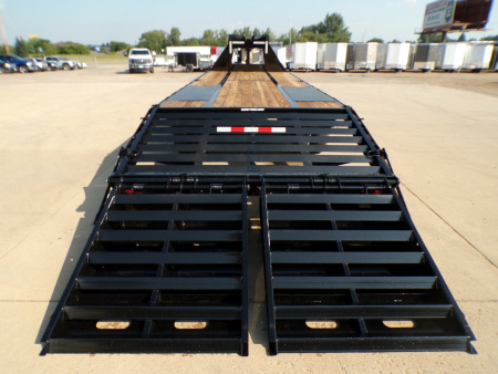 New 2025 Sure-Trac 8.5 x 23+5 HD LP GN 22.5K Deckover Trailer - 262