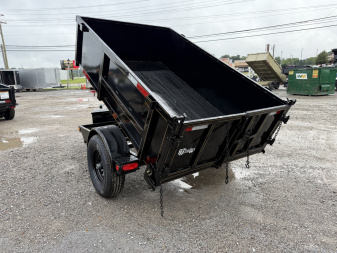 New 2025 P & T Trailers 5X8 DUMP 3 WAY GATE Dump Trailer