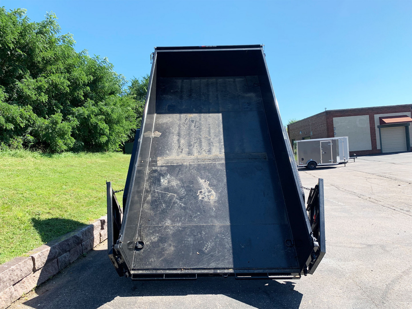 New 2025 Top Hat 7x14 Heavy Duty Dump Trailer!