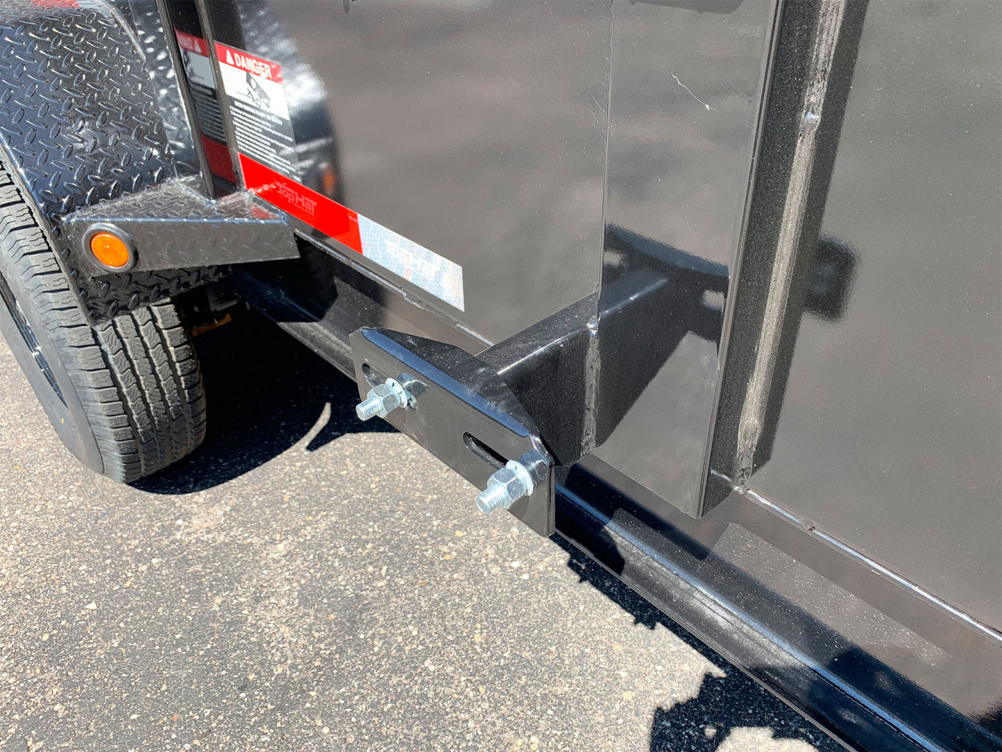 New 2025 Top Hat 7x14 Heavy Duty Dump Trailer!
