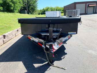 New 2025 Top Hat 7x14 Heavy Duty Dump Trailer!