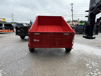 New 2025 P & T Trailers 5X8 DUMP 3 WAY GATE Dump Trailer