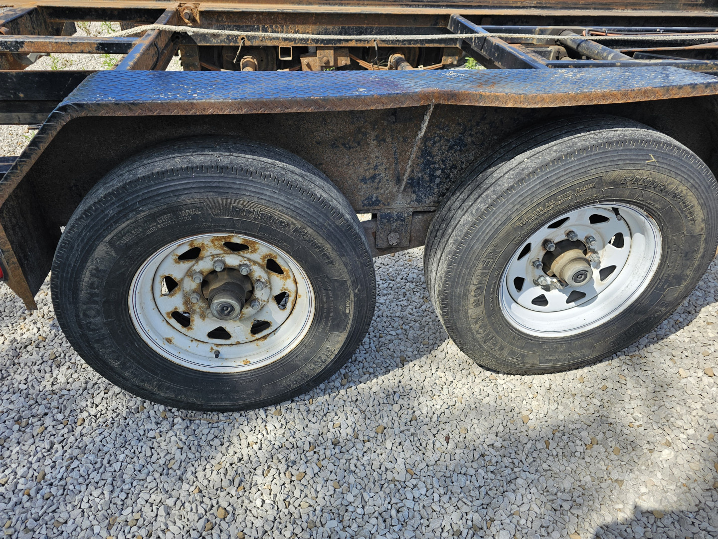 Used 2018 PJ Trailers DR142 16' 14K BIN HAULER Rollster TRAILER