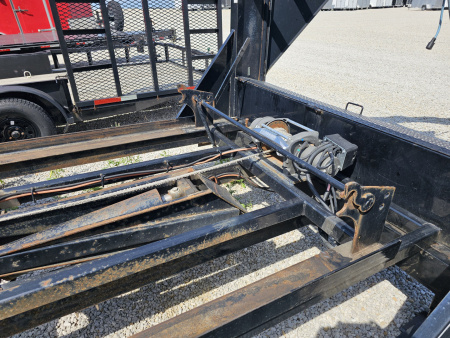 Used 2018 PJ Trailers DR142 16' 14K BIN HAULER Rollster TRAILER