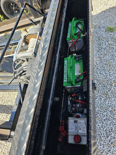 Used 2018 PJ Trailers DR142 16' 14K BIN HAULER Rollster TRAILER