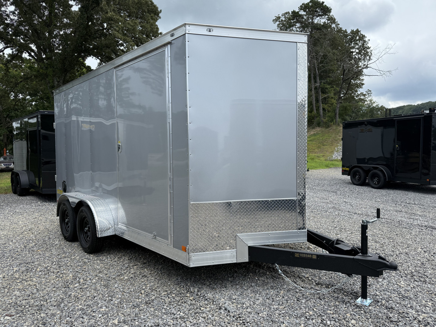 New 2025 Covered Wagon Trailers 7X14 TA2 7' Cargo / Enclosed Trailer