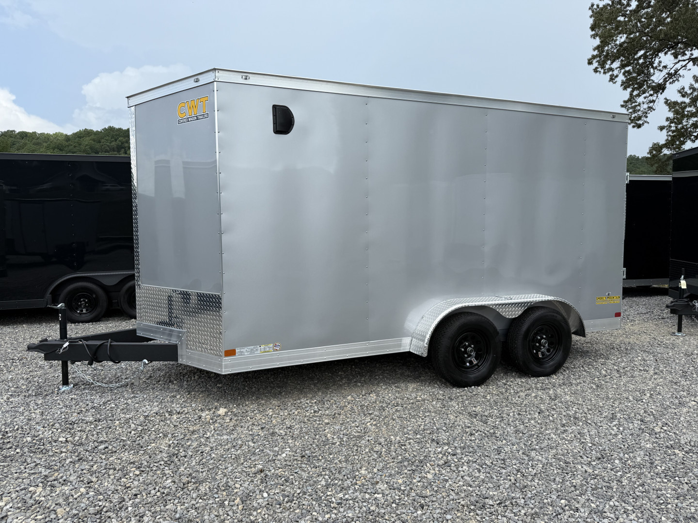 New 2025 Covered Wagon Trailers 7X14 TA2 7' Cargo / Enclosed Trailer