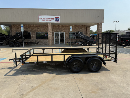New 2025 Top Hat Trailers 14x77" LDX (No Brakes) Utility Trailer