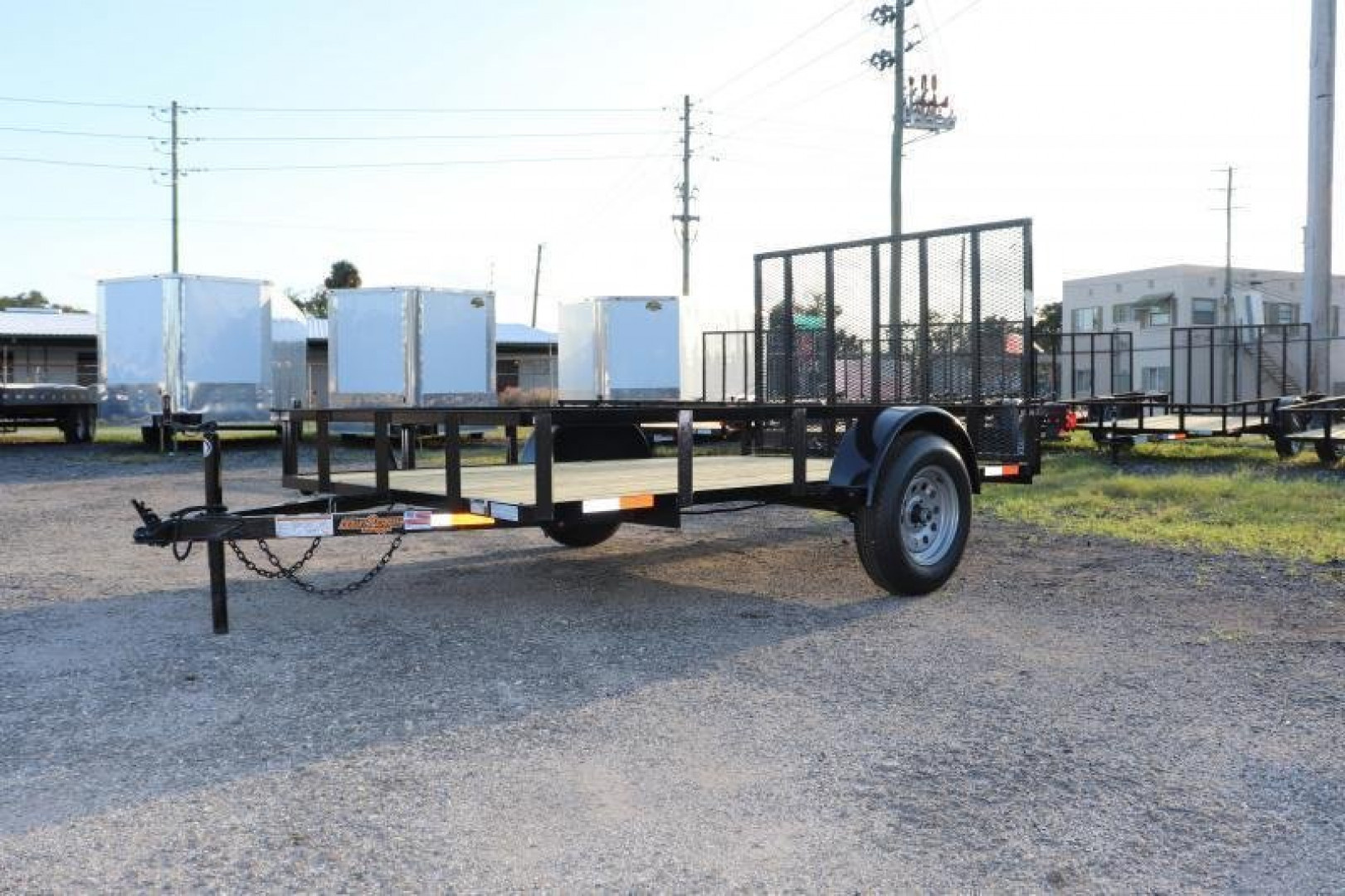 New 2026 Down 2 Earth Trailers Single Axle Landscape 76X12' Utility Trailer
