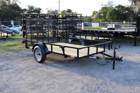 New 2026 Down 2 Earth Trailers Single Axle Landscape 76X12' Utility Trailer