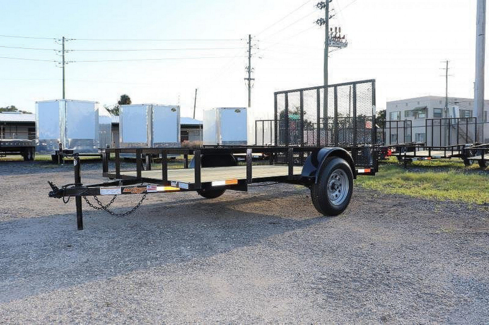 New 2026 Down 2 Earth Trailers Single Axle Landscape 76X12' Utility Trailer