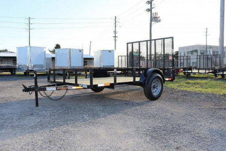 New 2026 Down 2 Earth Trailers Single Axle Landscape 76X12' Utility Trailer