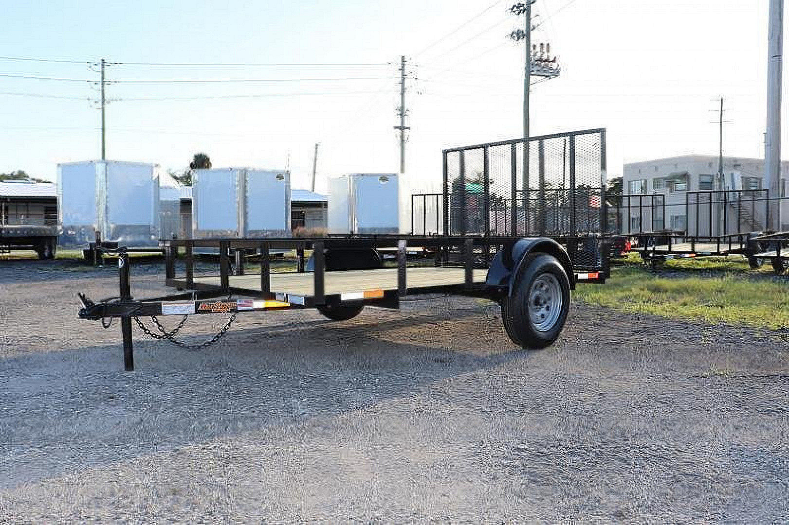 New 2026 Down 2 Earth Trailers Single Axle Landscape 76X12' Utility Trailer