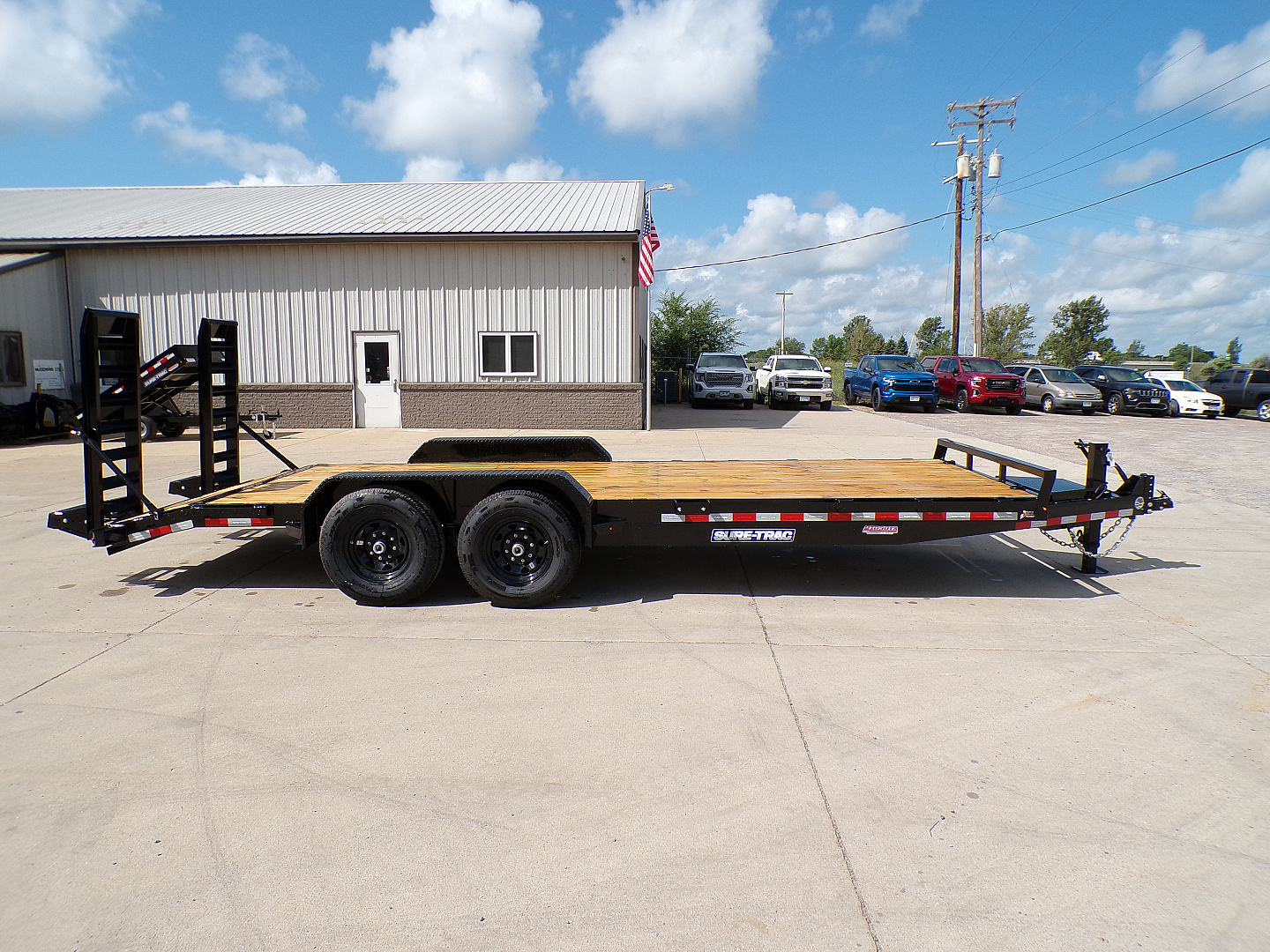 New 2026 Sure-Trac 7 x 20 BT ET 14K Equipment Trailer - 739