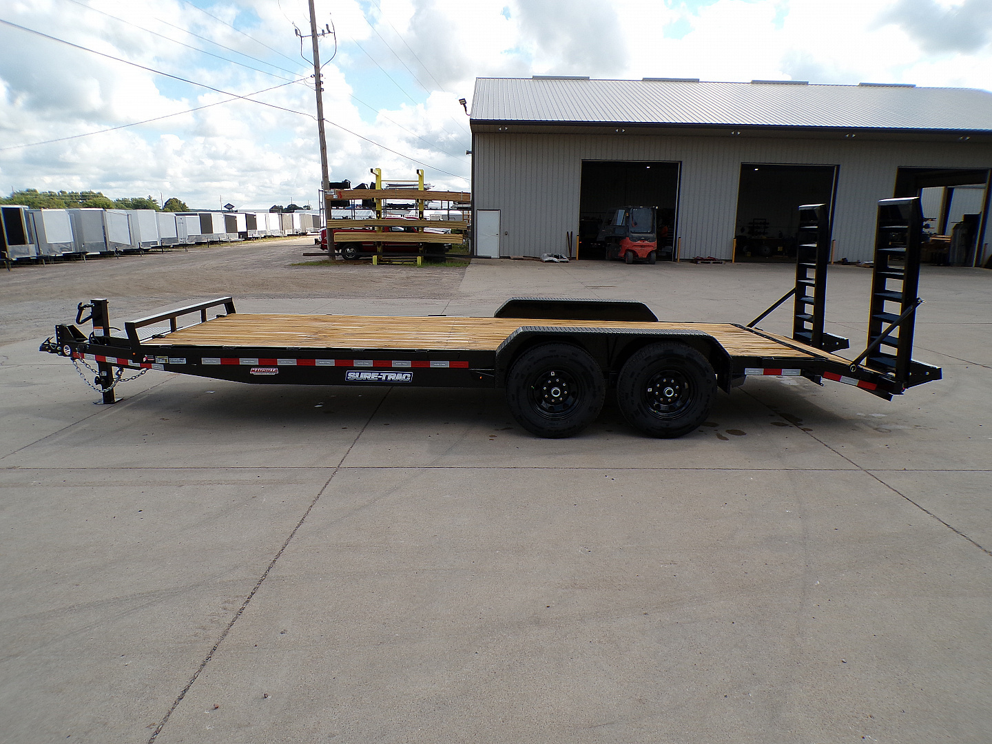 New 2026 Sure-Trac 7 x 20 BT ET 14K Equipment Trailer - 739