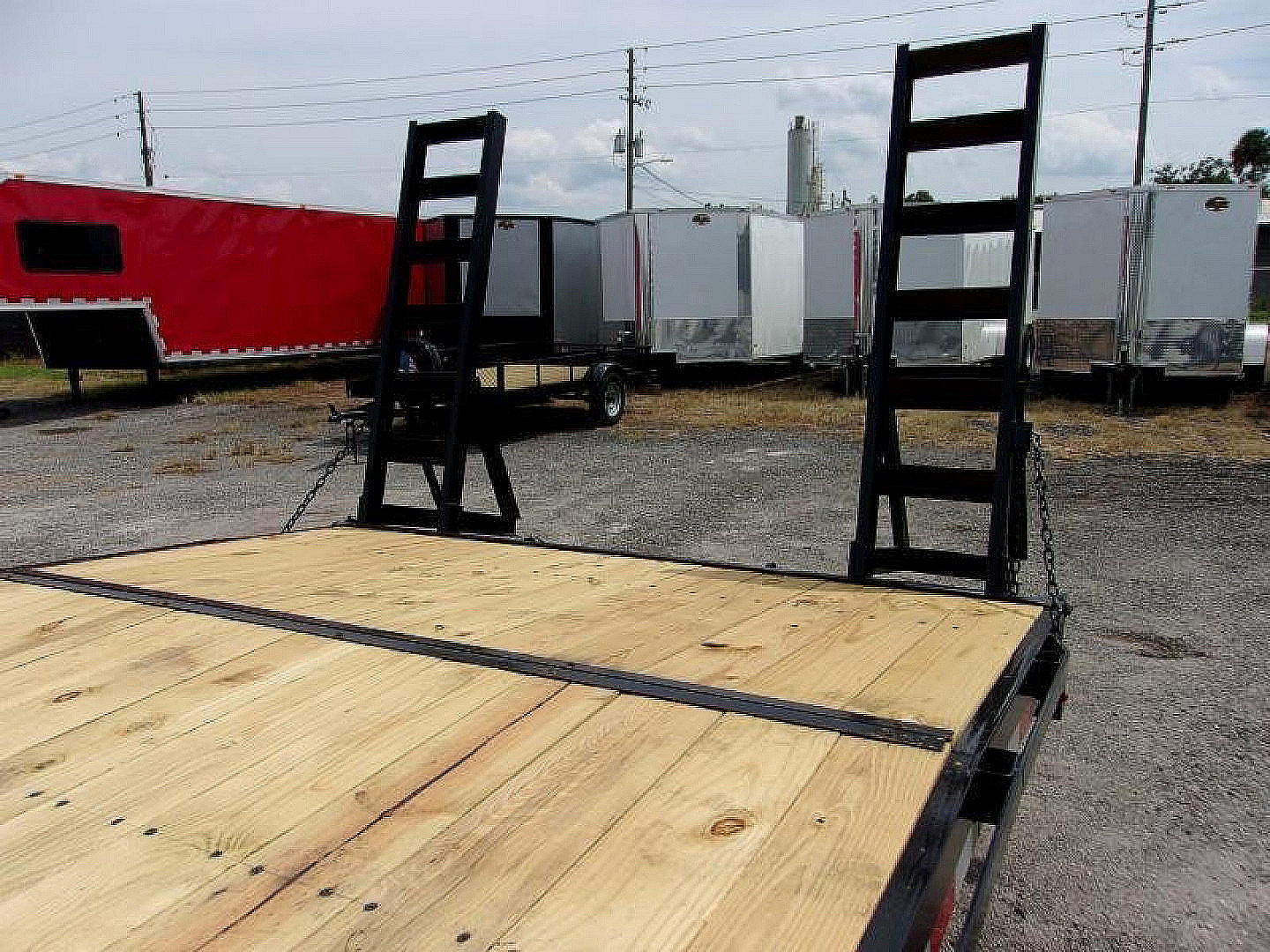 New 2026 Down 2 Earth Trailers 102"X24' Equipment Trailer *Roll Over Fenders* Equipment Trailer
