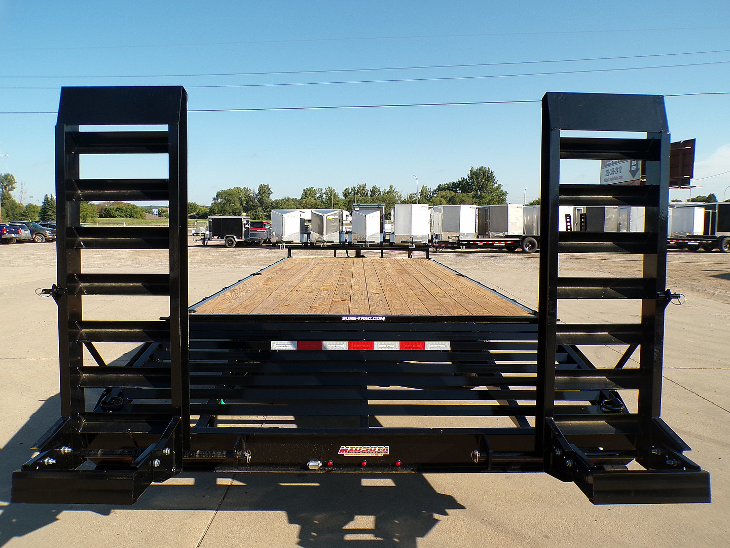 New 2025 Sure-Trac 8.5 x 18 + 4 SD BT DO 15K Deckover Trailer - 259