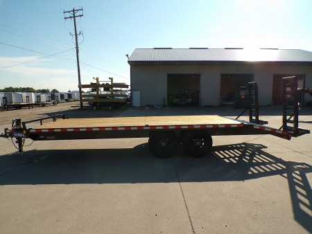 New 2025 Sure-Trac 8.5 x 18 + 4 SD BT DO 15K Deckover Trailer - 260
