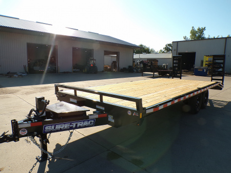 New 2025 Sure-Trac 8.5 x 18 + 4 SD BT DO 15K Deckover Trailer - 260