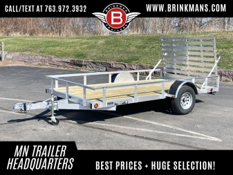 New 2026 Trophy 6.5x12 Utility Trailer - FULL RAMP!