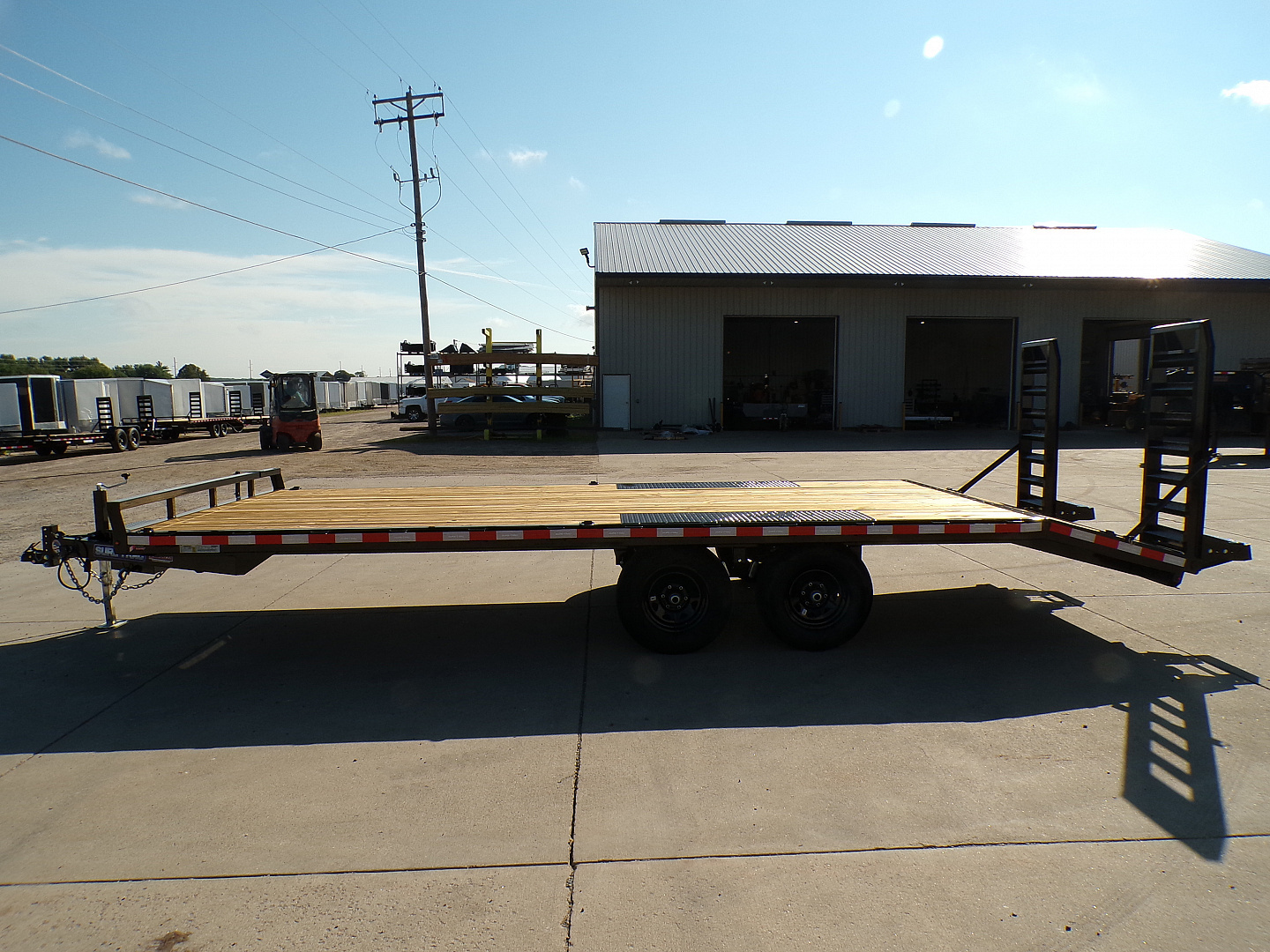 New 2026 Sure-Trac 8.5 x 18 + 3 LP BT DO 10K Deckover Trailer - 263