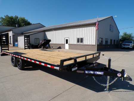 New 2026 Sure-Trac 8.5 x 18 + 3 LP BT DO 10K Deckover Trailer - 263