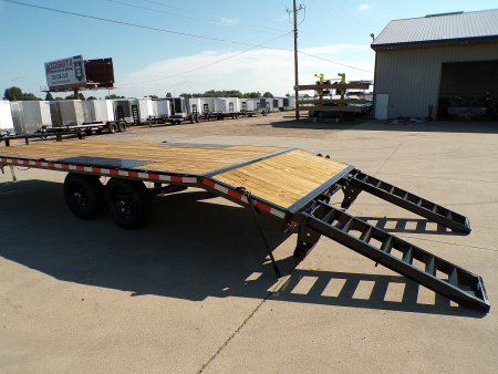 New 2026 Sure-Trac 8.5 x 18 + 3 LP BT DO 10K Deckover Trailer - 263