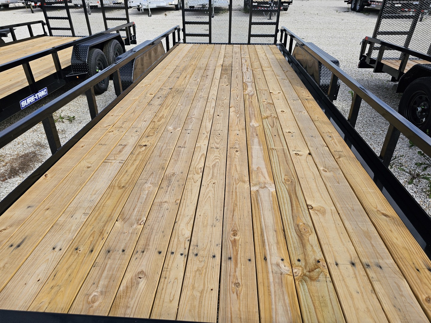 New 2026 SURE-TRAC 7' x 20' 7K Tube Top Utility Trailer