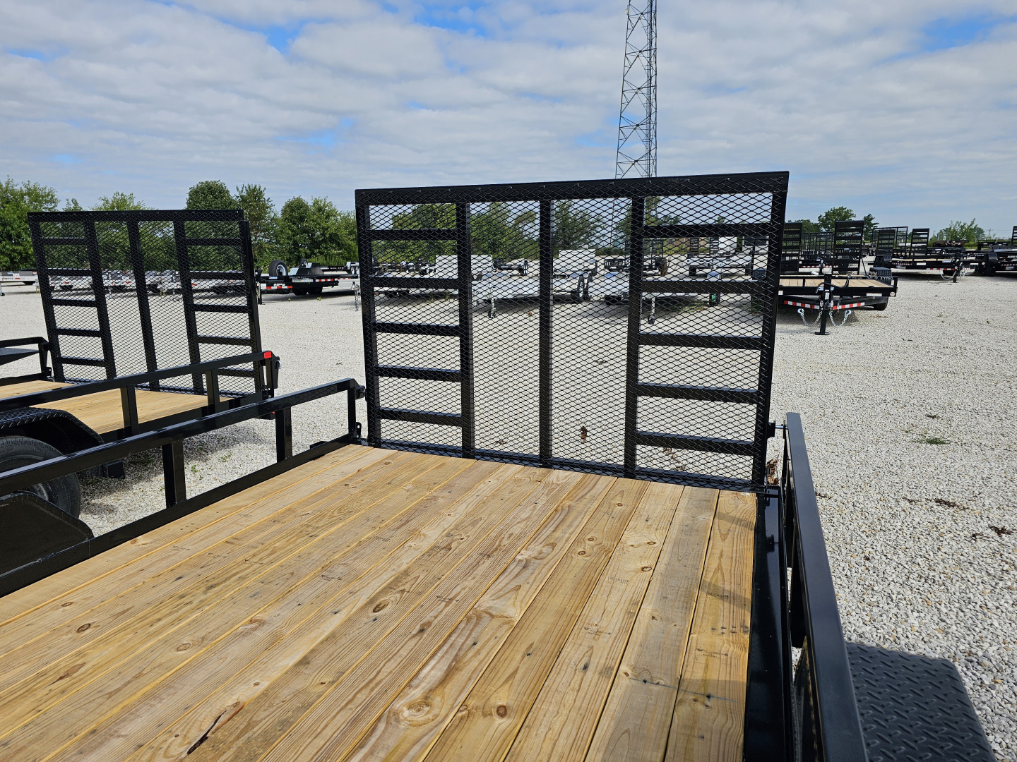 New 2026 SURE-TRAC 7' x 20' 7K Tube Top Utility Trailer