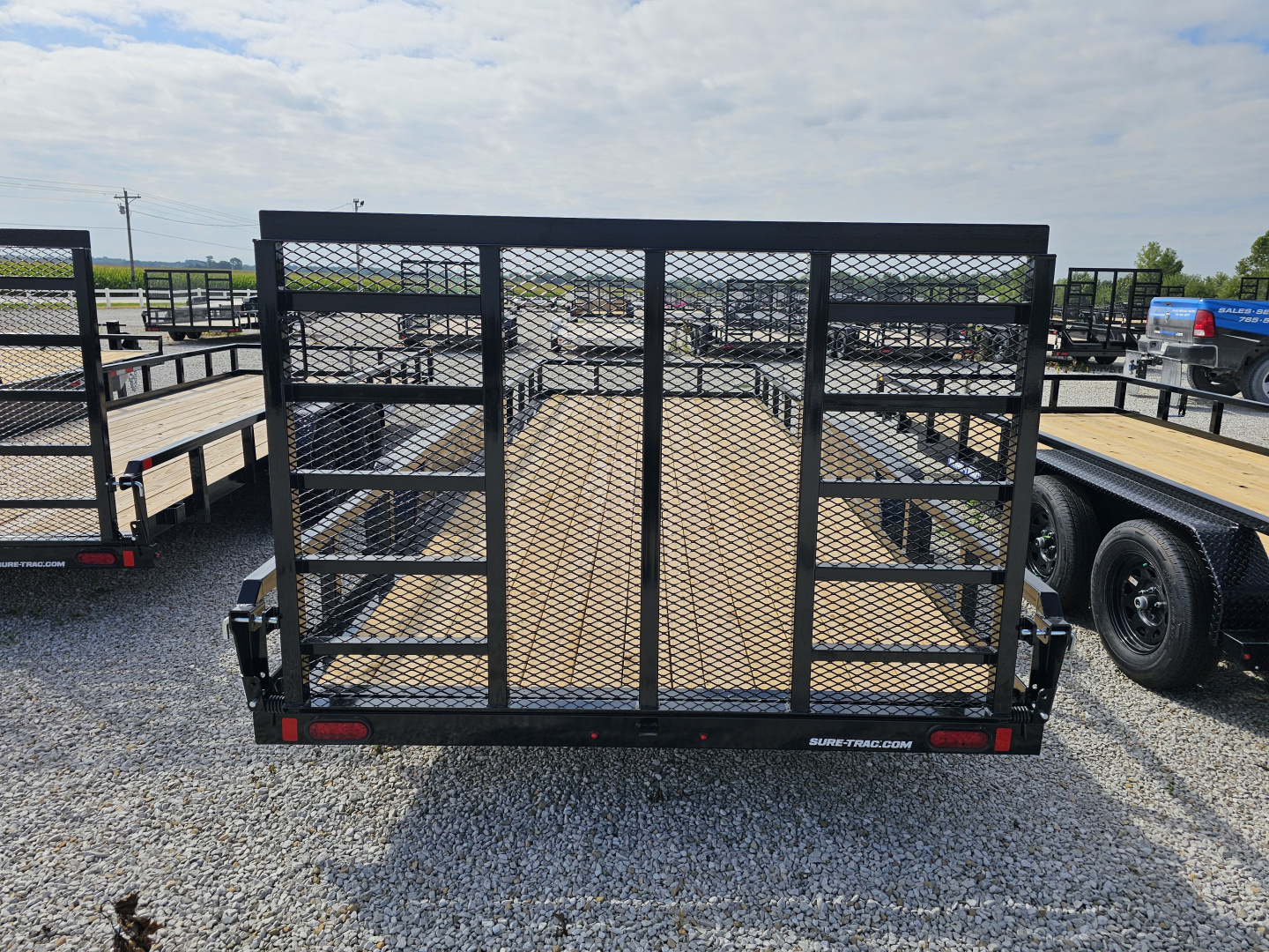 New 2026 SURE-TRAC 7' x 20' 7K Tube Top Utility Trailer