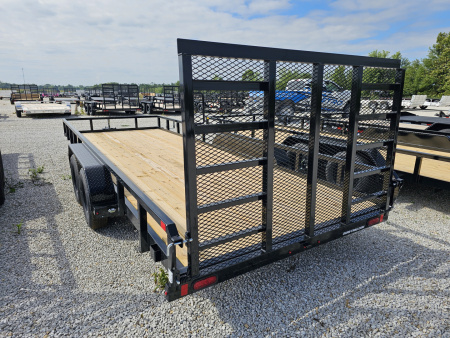 New 2026 SURE-TRAC 7' x 20' 7K Tube Top Utility Trailer