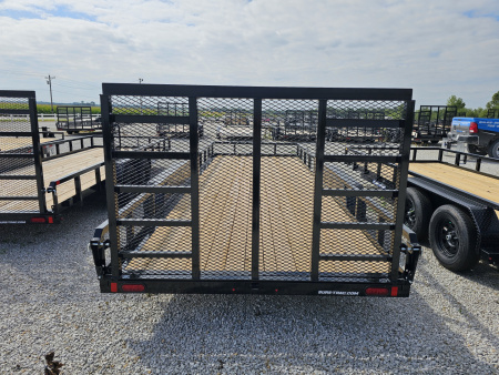 New 2026 SURE-TRAC 7' x 20' 7K Tube Top Utility Trailer