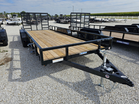 New 2026 SURE-TRAC 7' x 20' 7K Tube Top Utility Trailer