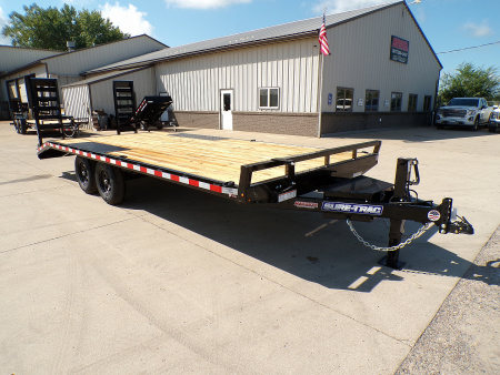 New 2026 Sure-Trac 8.5 x 17 + 3 LP BT DO 10K Deckover Trailer - 264