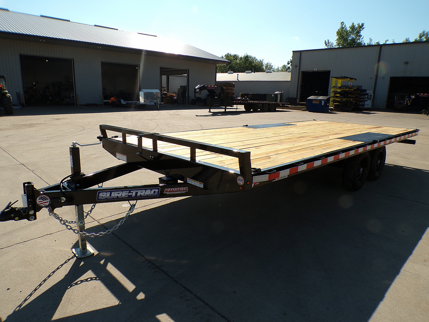New 2025 Sure-Trac 8.5 x 20 LP DO 10K Deckover Trailer - 738