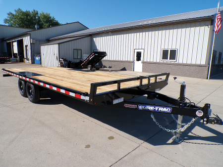 New 2025 Sure-Trac 8.5 x 20 LP DO 10K Deckover Trailer - 266