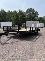 New 2025 Cross Country Manufacturing 6.5x12 Landscape Trailer with Galvanized Gate