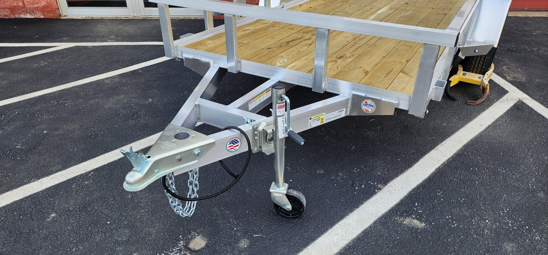 New 5' 2" x 10 Sure-Trac Aluminum Utility Trailer 3k w/Wood Deck