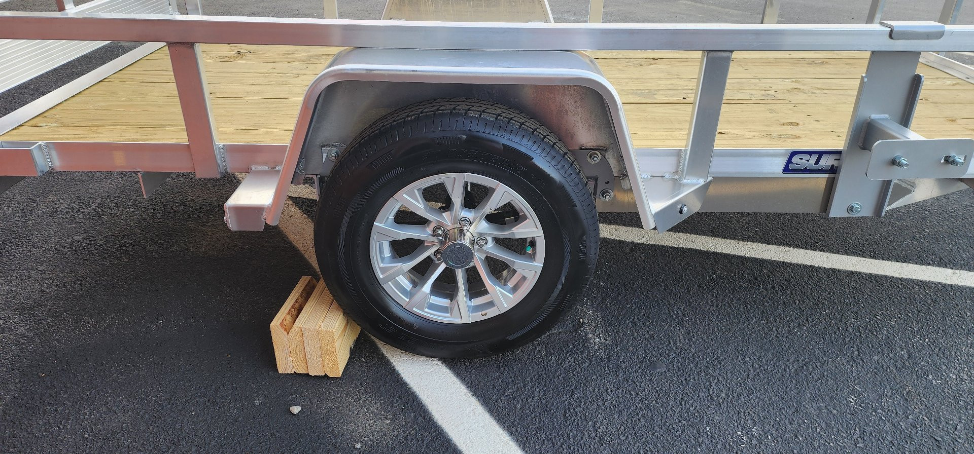 New 5' 2" x 10 Sure-Trac Aluminum Utility Trailer 3k w/Wood Deck