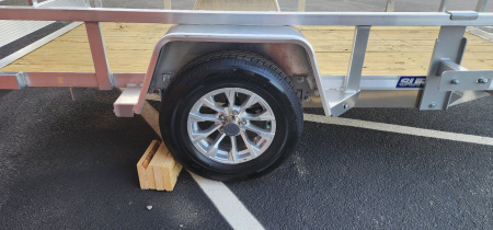 New 5' 2" x 10 Sure-Trac Aluminum Utility Trailer 3k w/Wood Deck
