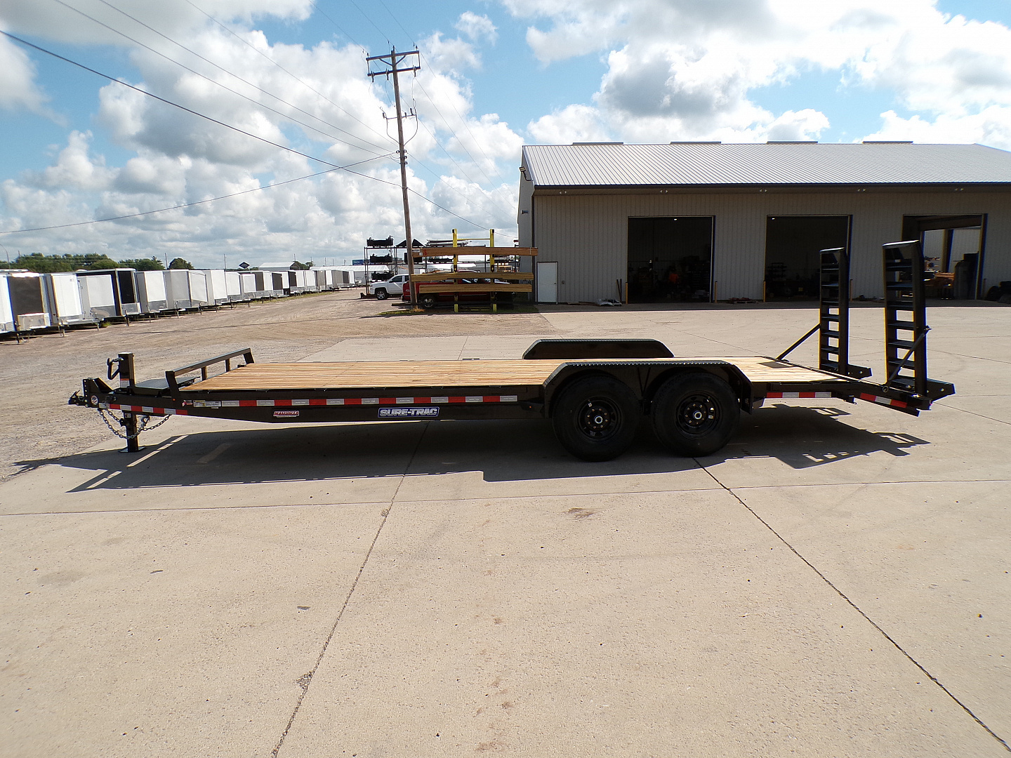 New 2025 Sure-Trac 7 x 22 ET 14K Equipment Trailer - 267