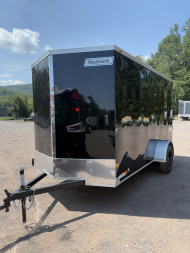 New 2026 Haulmark 6x12 6'6  Interior Passport Deluxe Cargo / Enclosed Trailer With Rear Ramp