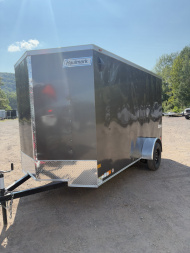 New 2026 Haulmark 6x12 6'6  Interior Passport Deluxe Cargo / Enclosed Trailer With Rear Ramp