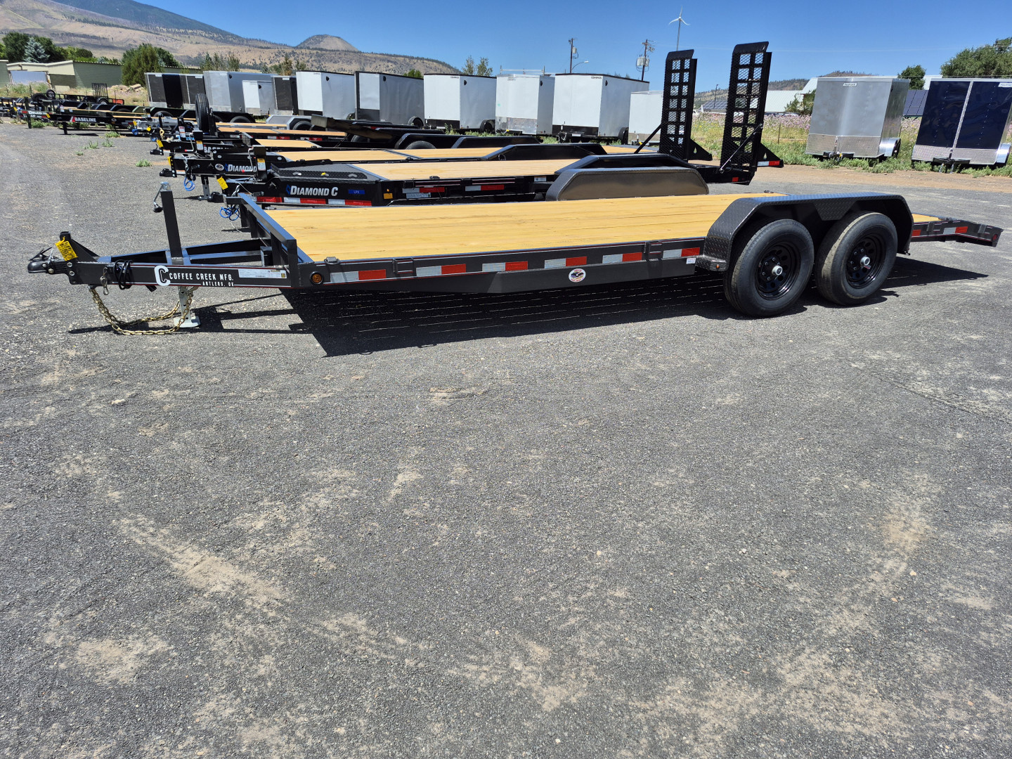 New 2025 Coffee Creek Tandem Axle Car Hauler/9,990 GVWR/83"x20'