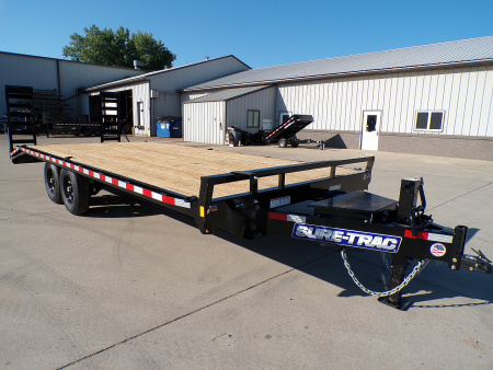 New 2026 Sure-Trac 8.5 x 18 + 4 SD BT DO 15K Deckover Trailer - 270